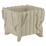 Faux Bois Square Planter - Portland