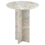 Harmon Accent Table - Natural Marble