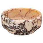 Digby Bowl - Purple Breccia Marble