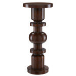 Sasha Drinks Table - Dark Walnut
