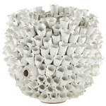 Manitapi White Vase - White