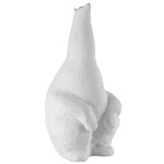 Yarmouth Polar Bear Sculpture - White
