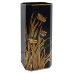 Glasshouse Umbrella Stand - Black / Gold