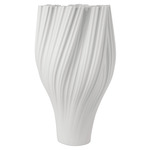 Whorl Vase - White