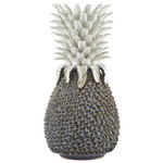 Waikiki Large Decorative Pineapple - Blue / White