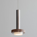 Ambra Pendant - Polished Aluminum / Fragmentos del Mar