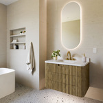 Ellura Lighted Mirror - White / Mirror