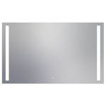Fusion Rectangle Lighted Mirror - White / Mirror
