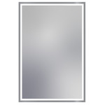 Radiance Frame-Lit Vanity Mirror - Etched Chrome / Mirror