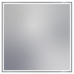 Radiance Frame-Lit Vanity Mirror - Etched Chrome / Mirror