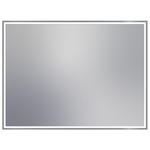 Radiance Frame-Lit Vanity Mirror - Etched Chrome / Mirror