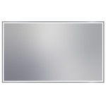 Radiance Frame-Lit Vanity Mirror - Etched Chrome / Mirror