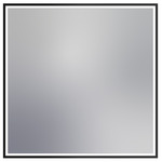 Radiance Frame-Lit Vanity Mirror - Matte Black / Mirror