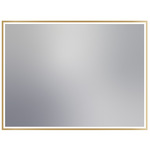 Radiance Frame-Lit Vanity Mirror - Brushed Brass / Mirror