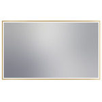 Radiance Frame-Lit Vanity Mirror - Brushed Brass / Mirror