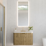 Serenity Lighted Mirror - White / Mirror