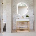 Solis Lighted Mirror - White / Mirror