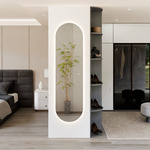 Ellura Lighted Wardrobe Mirror - White / Mirror