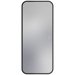 Eminence Frame-Lit Wardrobe Mirror - Matte Black / Mirror