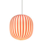 Filigrana Pendant - White / Red Canes