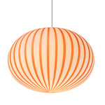 Filigrana Pendant - White / Red Canes
