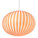 Filigrana Pendant - White / Red Canes