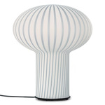 Filigrana Mushroom Table Lamp - Black / Blue Canes