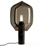 Lighthouse Table Lamp - Black Marquina Marble / Grey