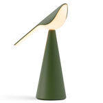 Tiki Portable Table Lamp - Olive Green