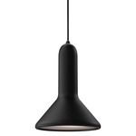 Torch Cone Pendant - Black