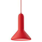 Torch Cone Pendant - Red