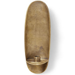 Agape Wall Candle Holder - Brass