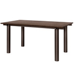 Atura Dining Table - Dark Chocolate / Dark Stained Oak