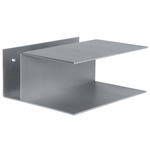 Lager Bedside Table - Aluminum