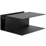 Lager Bedside Table - Black