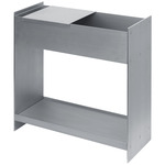 Lager Plant Box With Shelf - Aluminum