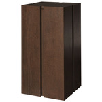 Parcel Pedestal - Dark Stained Oak