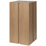 Parcel Pedestal - Natural Oak