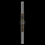 Antonia Cylinder Double Wall Sconce - Black / Nickel / Charcoal / Crystal