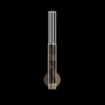 Antonia Cylinder Wall Sconce - Bronze / Nickel / Charcoal / Crystal