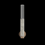 Antonia Cylinder Wall Sconce - Bronze / Nickel / Smoke / Crystal