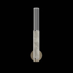 Antonia Cylinder Wall Sconce - Soft Gold Leaf / Nickel / Smoke / Crystal