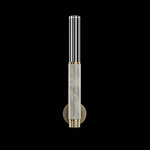 Antonia Cylinder Wall Sconce - Ombre Bronze / Brass / Smoke / Crystal