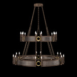Mirage Tiered Chandelier - Bronze