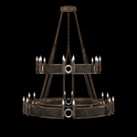 Mirage Tiered Chandelier - Bronze
