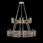 Mirage Tiered Chandelier - Champagne