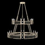 Mirage Tiered Chandelier - Champagne