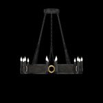 Mirage Chandelier - Black Iron
