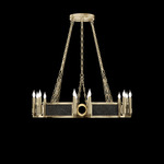 Mirage Chandelier - Soft Gold Leaf