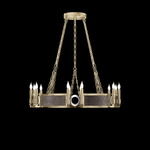 Mirage Chandelier - Soft Gold Leaf